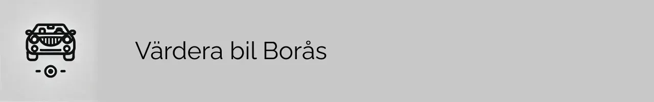 Värdera bil Borås